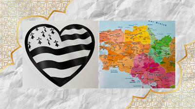 Sticker und Poster Gwenn Ha Du – bretonische Aufkleber und Wanddekoration aus der Bretagne